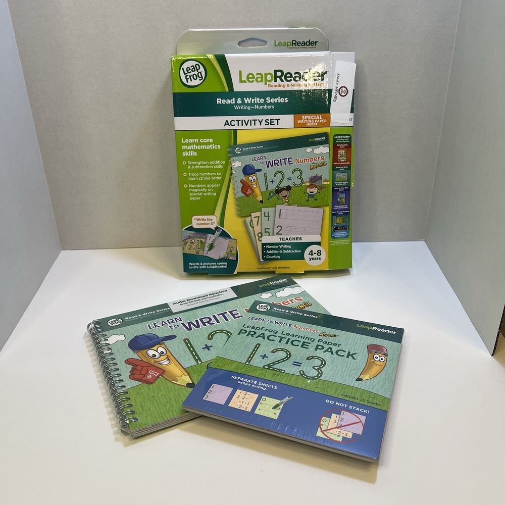 LeapReader Read &‎ write series mathematics skills Leap frog activity set